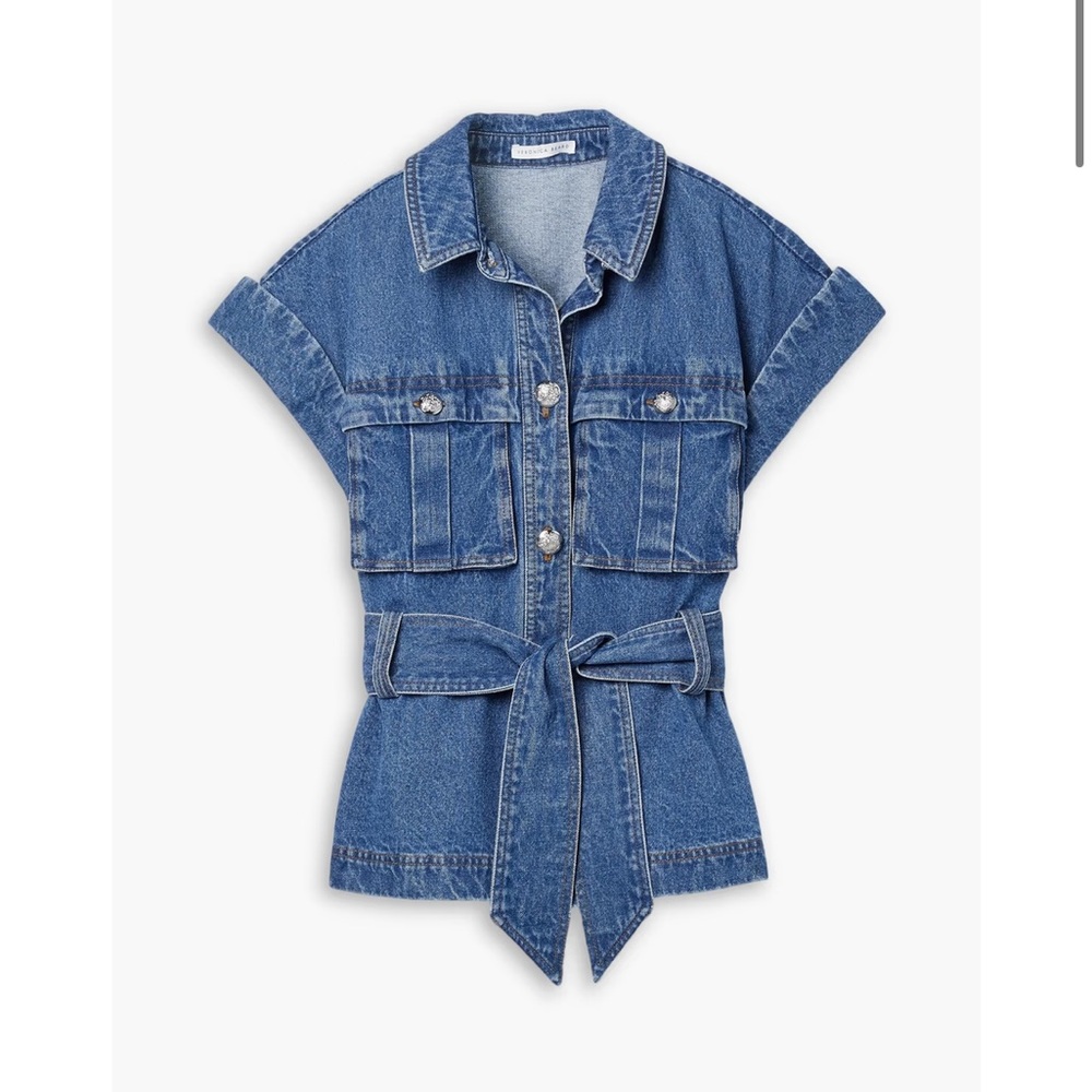 Veronica Beard Blue Jean Jacket